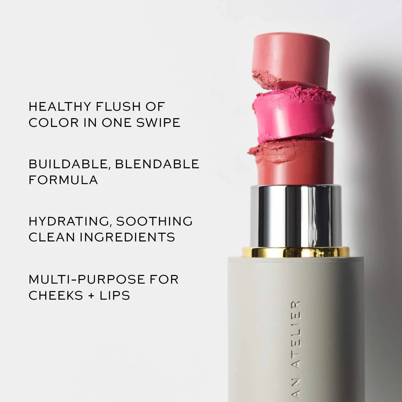 Westman Atelier - Baby Cheeks Lip + Cheek Cream Blush Stick | 2.5 g