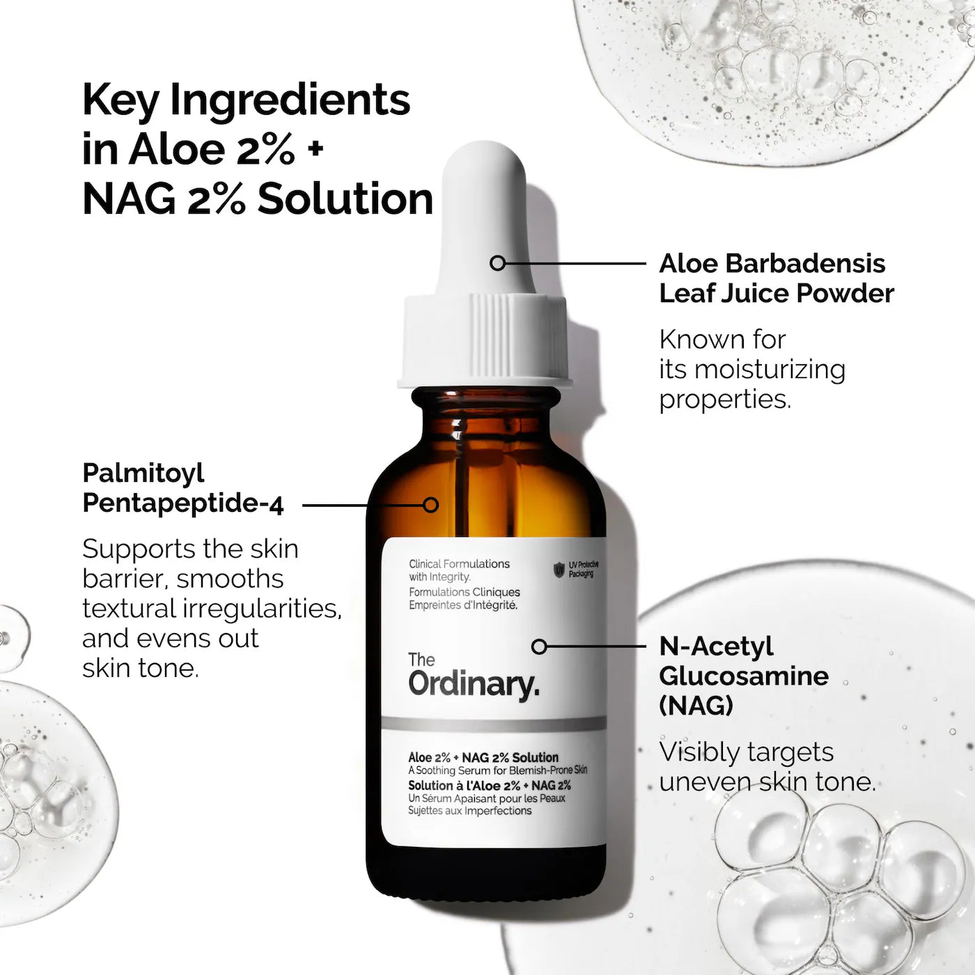 The Ordinary - Aloe 2% + NAG 2% Solution | 30 mL