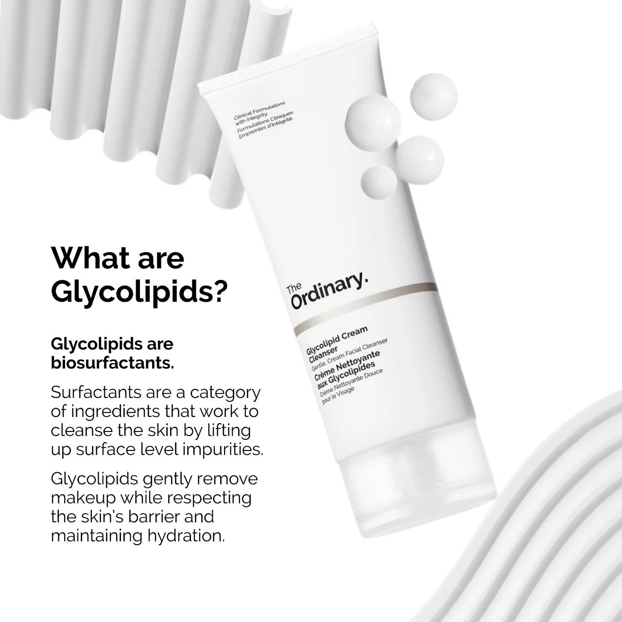 The Ordinary - Glycolipid Cream Cleanser | 150 mL