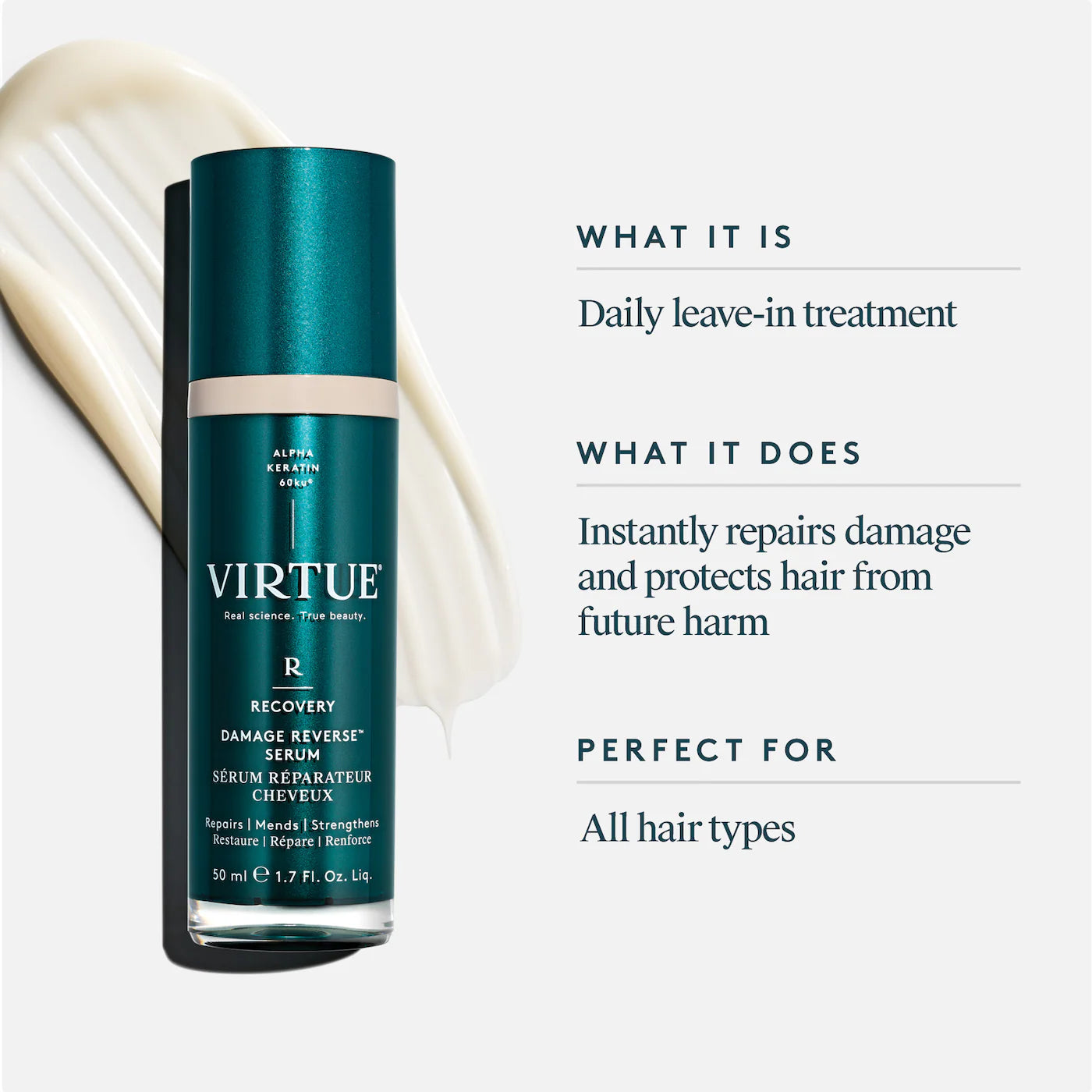 Virtue - Damage Reverse Hair Serum | 50 mL