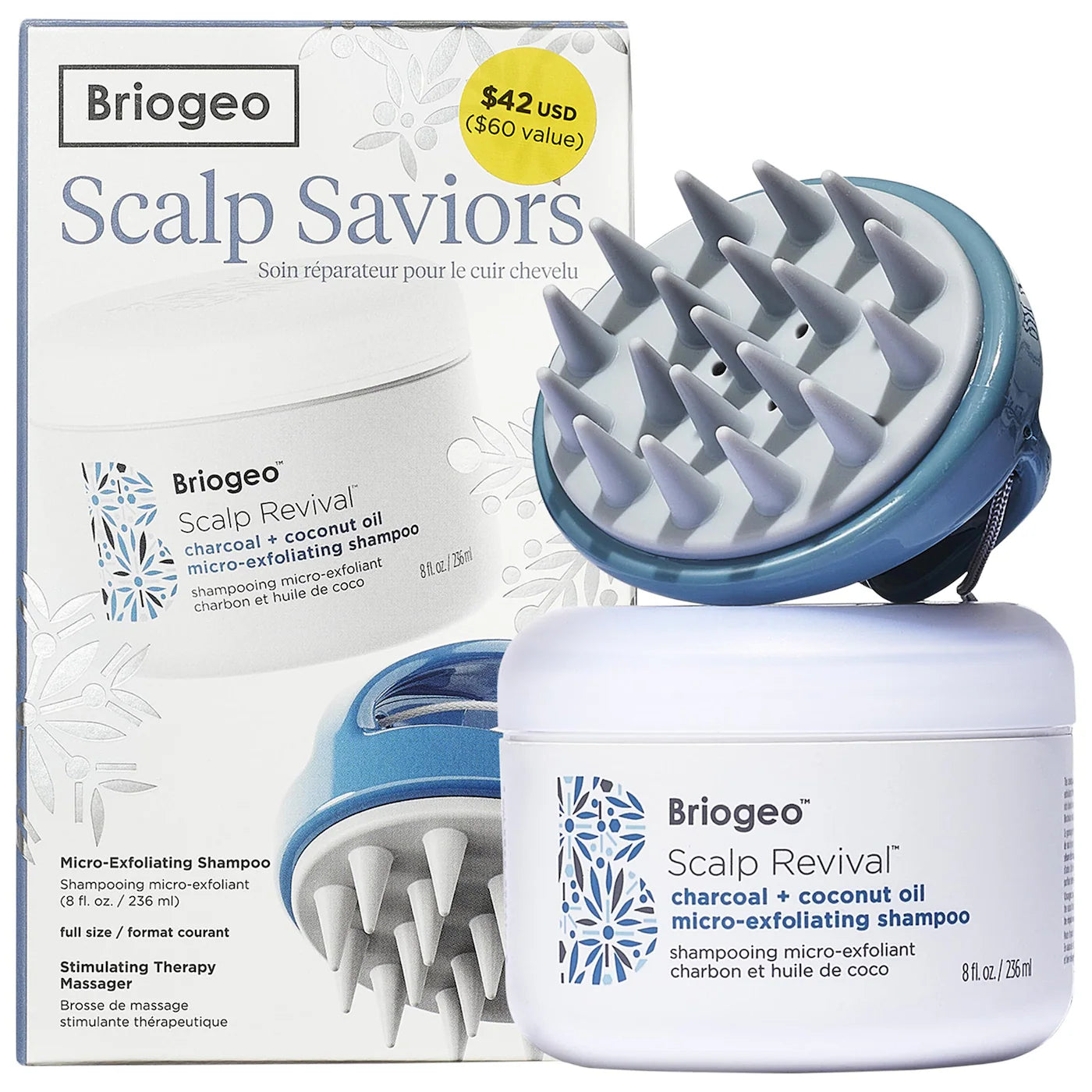 Briogeo - Scalp Revival™ Shampoo + Scalp Massager Gift Set