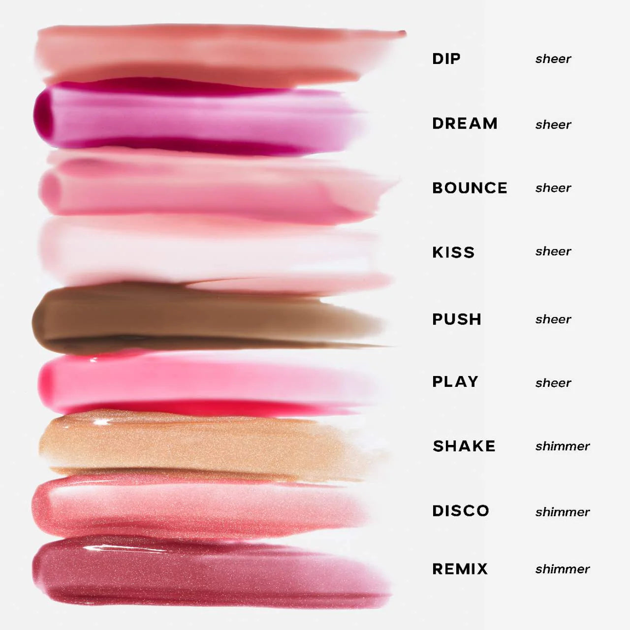Saie's - Lip Gloss Oils and Lip Liners (Without Box from Limited Edition Set)