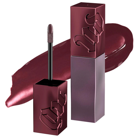 Urban Decay - Vice Lip Bond Glossy Longwear Liquid Lipstick | Give Em Backtalk - deep nude mauve pink