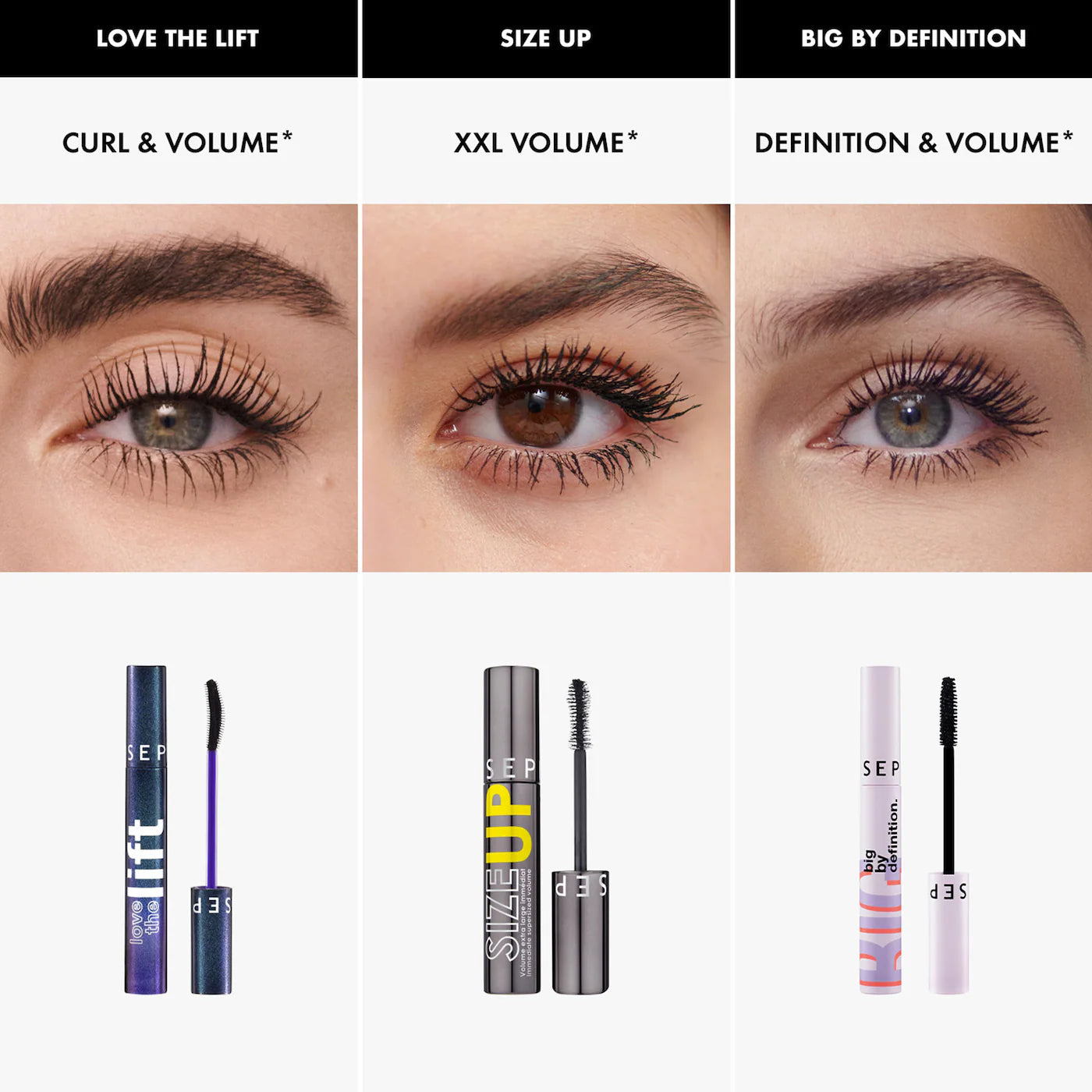 SEPHORA COLLECTION - Love The Lift Curling + Volumizing Mascara