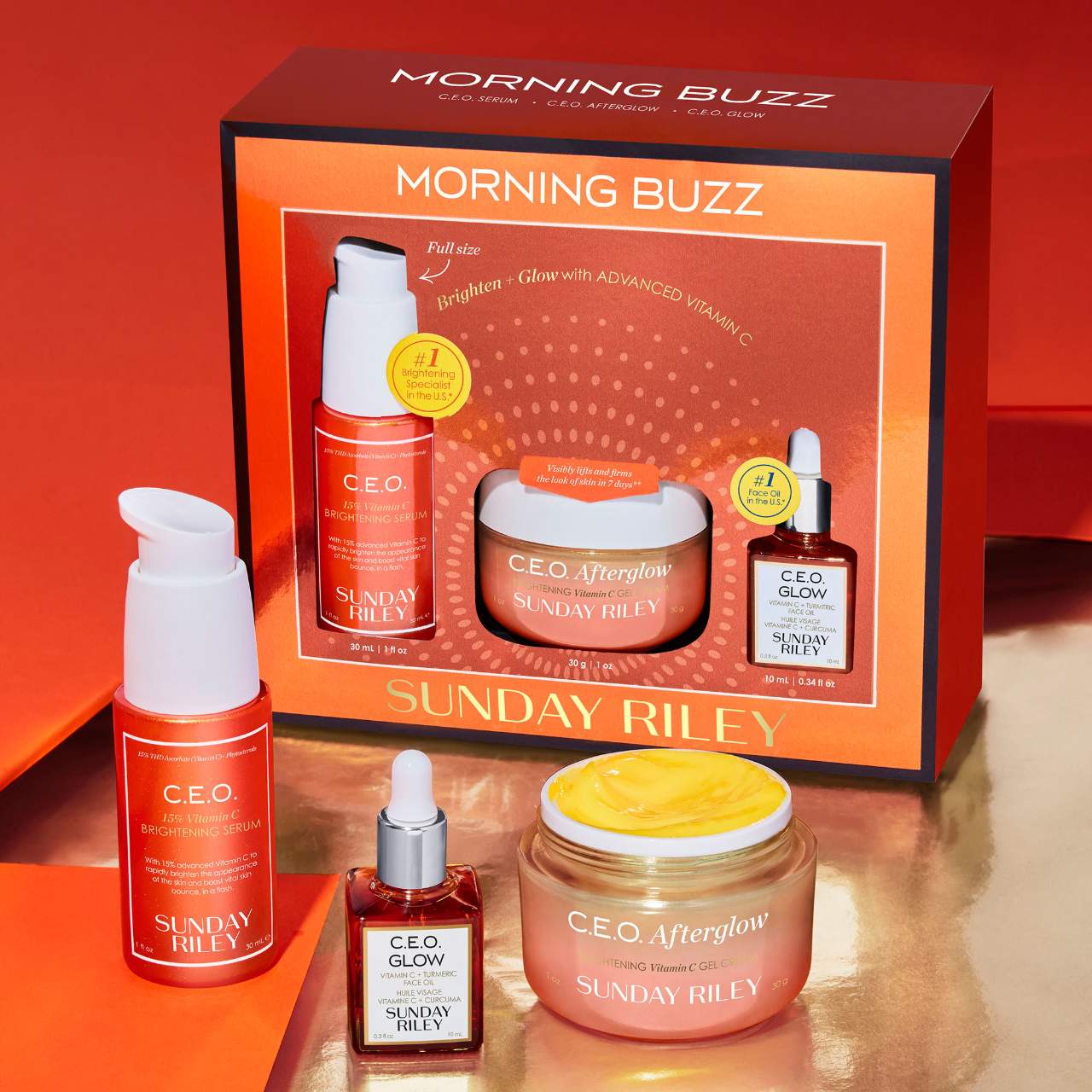 Sunday Riley - Morning Buzz Set