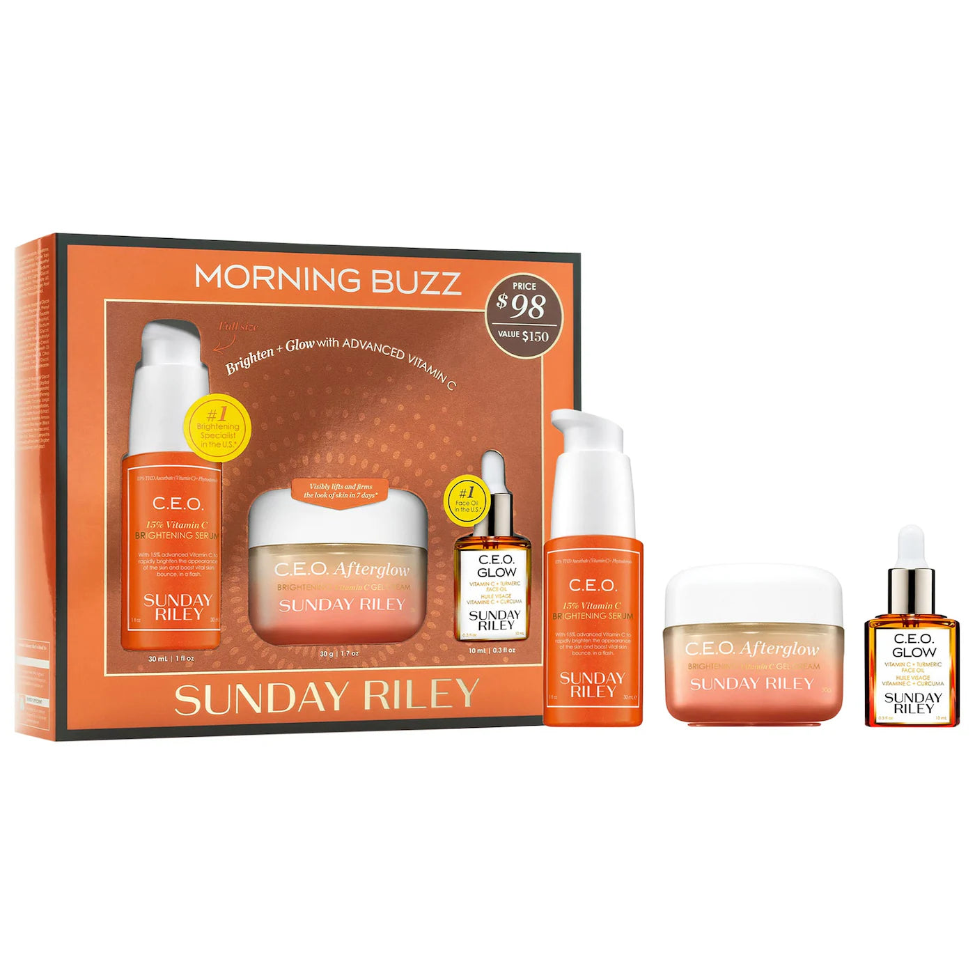 Sunday Riley - Morning Buzz Set – Beautique