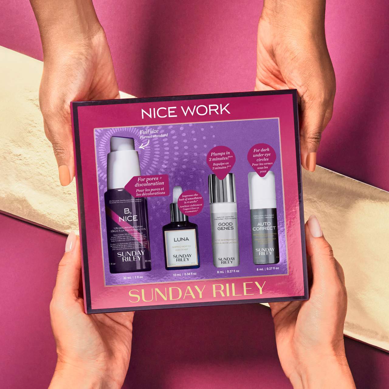 Sunday Riley - Nice Work Niacinamide 4-pc Set