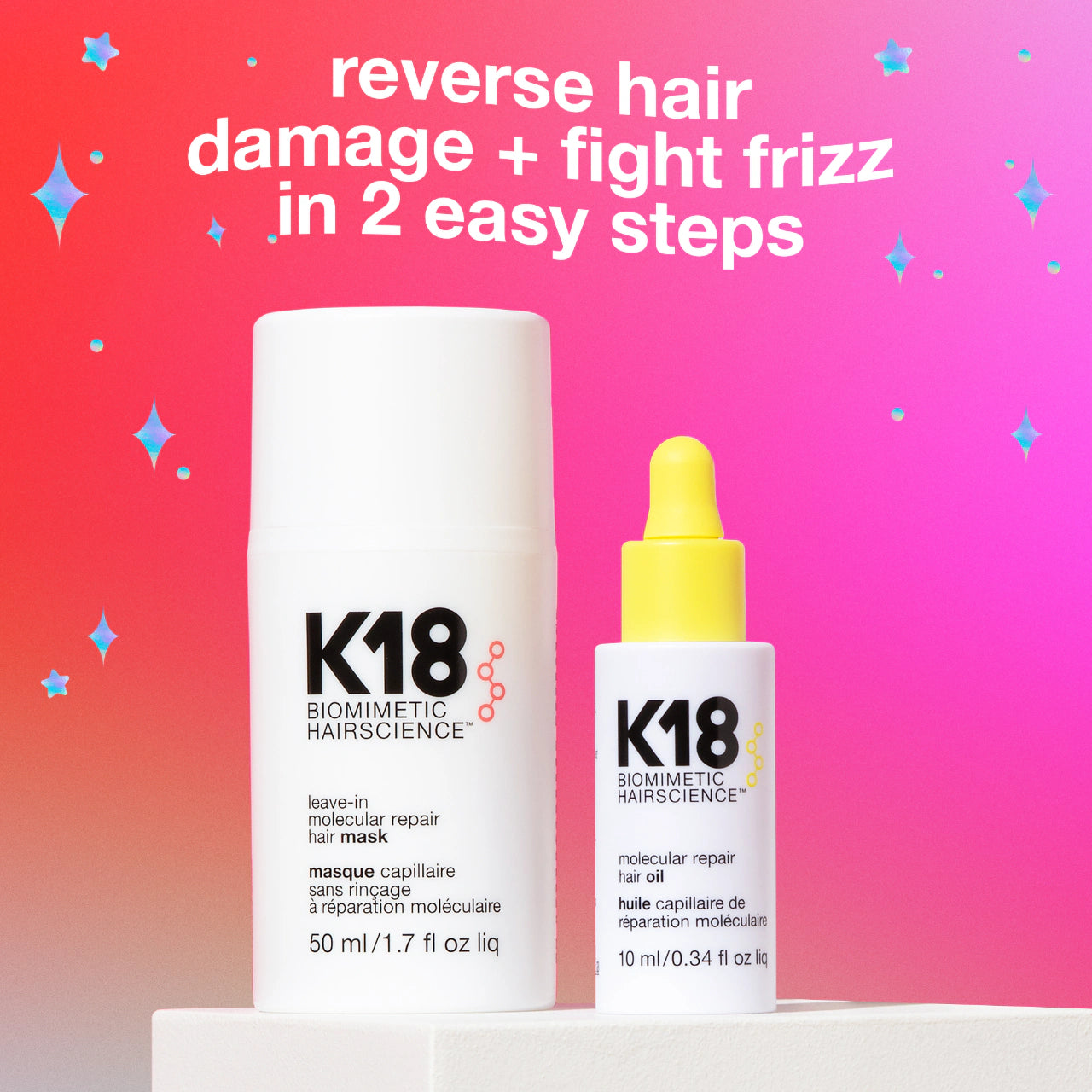 K18 Biomimetic Hairscience - Damage Control Duo Set