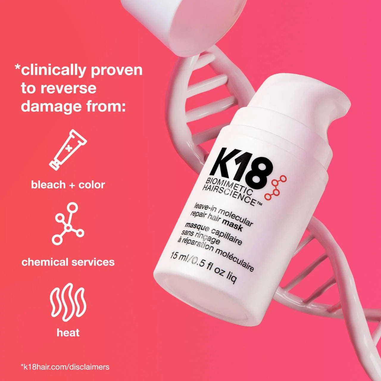 K18 Biomimetic Hairscience - Detox + Repair Anywhere Set