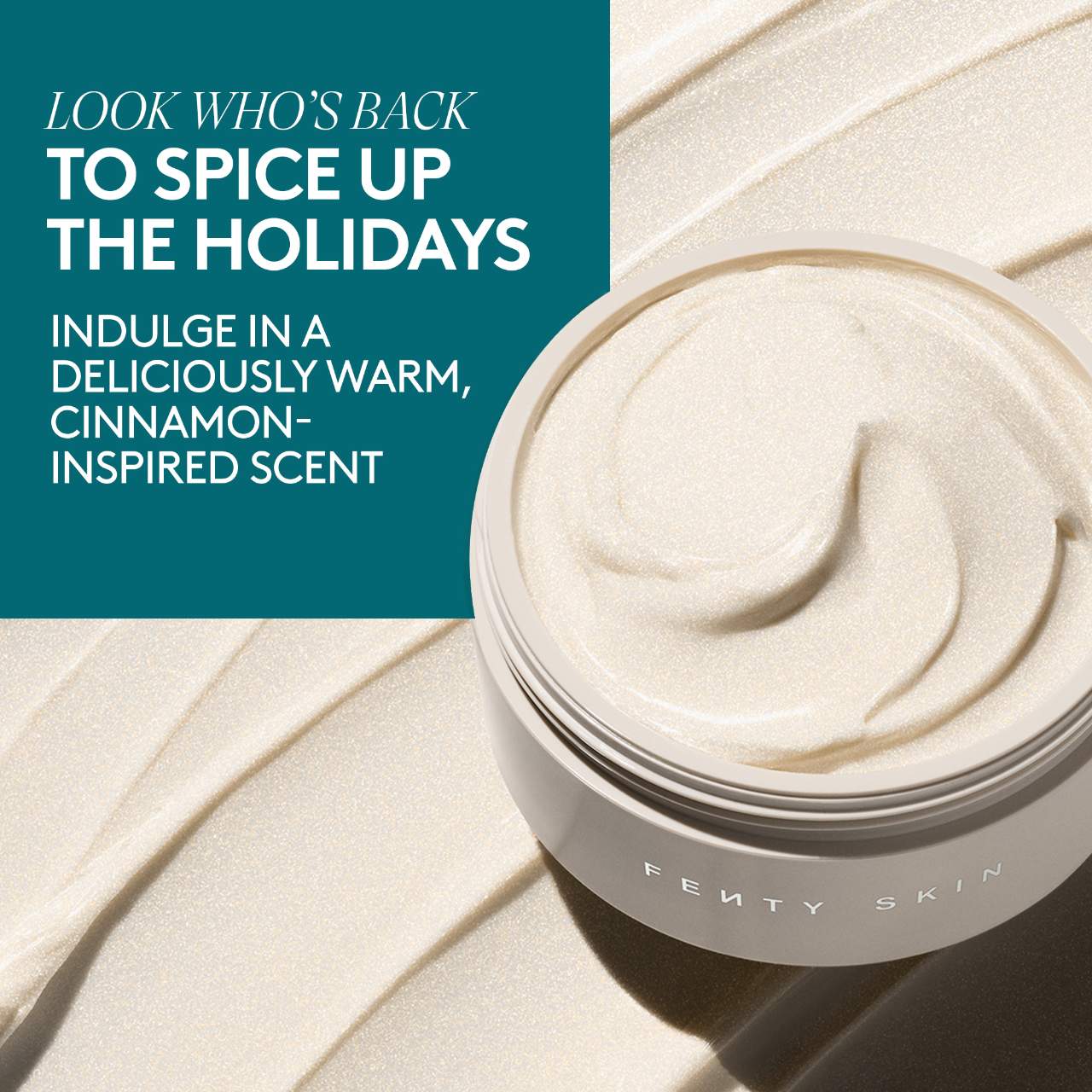 Fenty Skin - Butta Drop Refillable Warm Cinnamon Shimmering Whipped Oi ...
