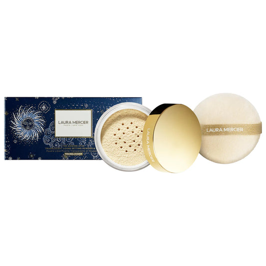 Laura Mercier - The Guiding Star Translucent Loose Setting Powder and Puff Set | Translucent