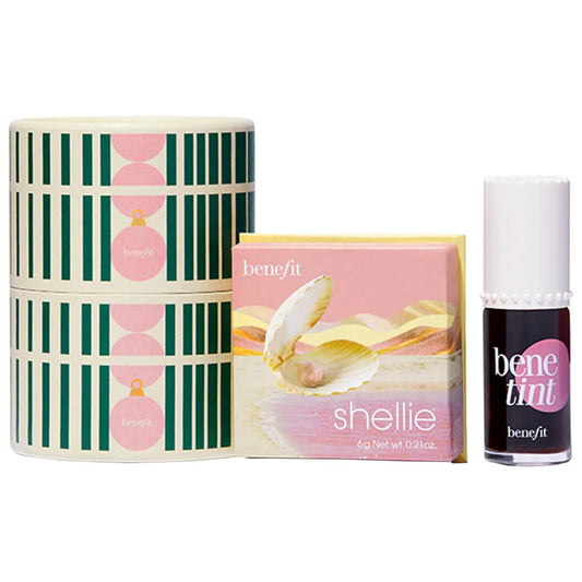 Benefit -Mistletoe Blushin’ Lip and Cheek Stain and Blush Duo