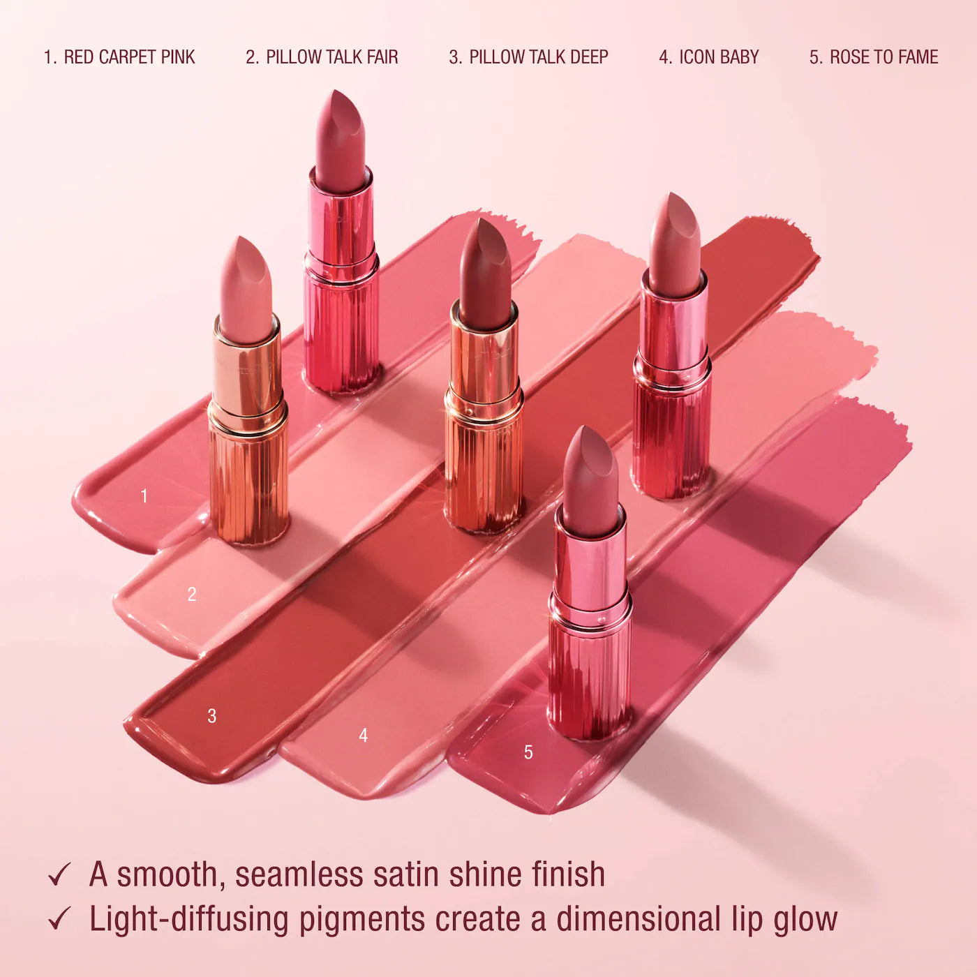 Charlotte Tilbury - K.I.S.S.I.N.G Satin Shine Lipstick