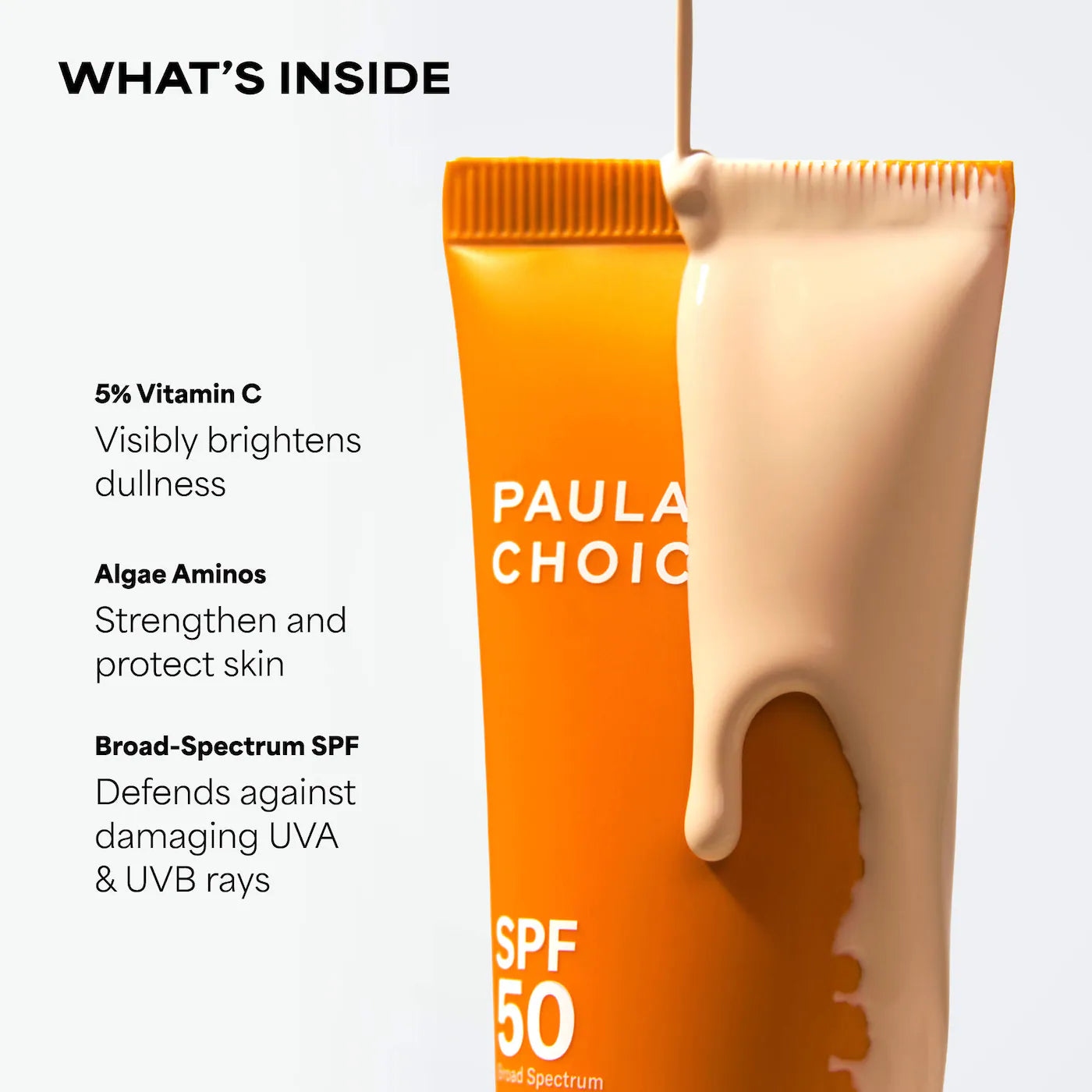 Paula's Choice - 5% Vitamin C Sheer Facial Moisturizer SPF 50 | 60 mL
