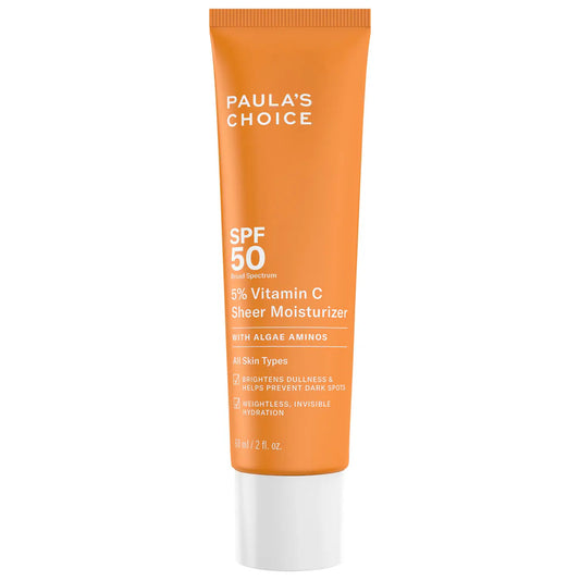 Paula's Choice - 5% Vitamin C Sheer Facial Moisturizer SPF 50 | 60 mL