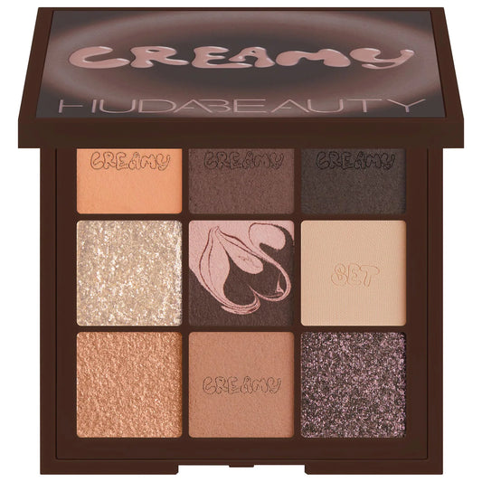 HUDA BEAUTY - Creamy Obsessions Eyeshadow Palette | Neutral Brown