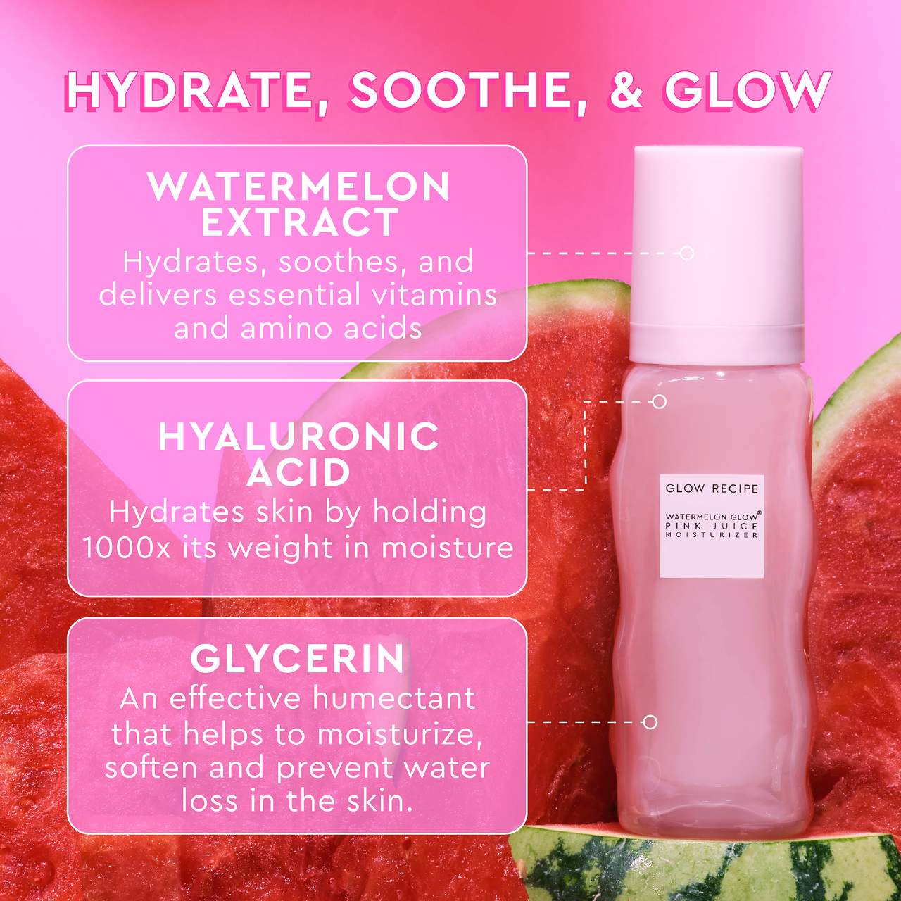 Glow Recipe - Watermelon Pink Juice Oil-Free Moisturizer