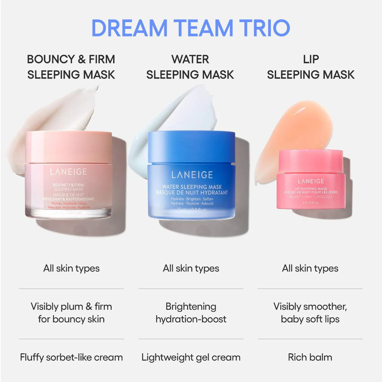 LANEIGE - Dream Team Trio Set