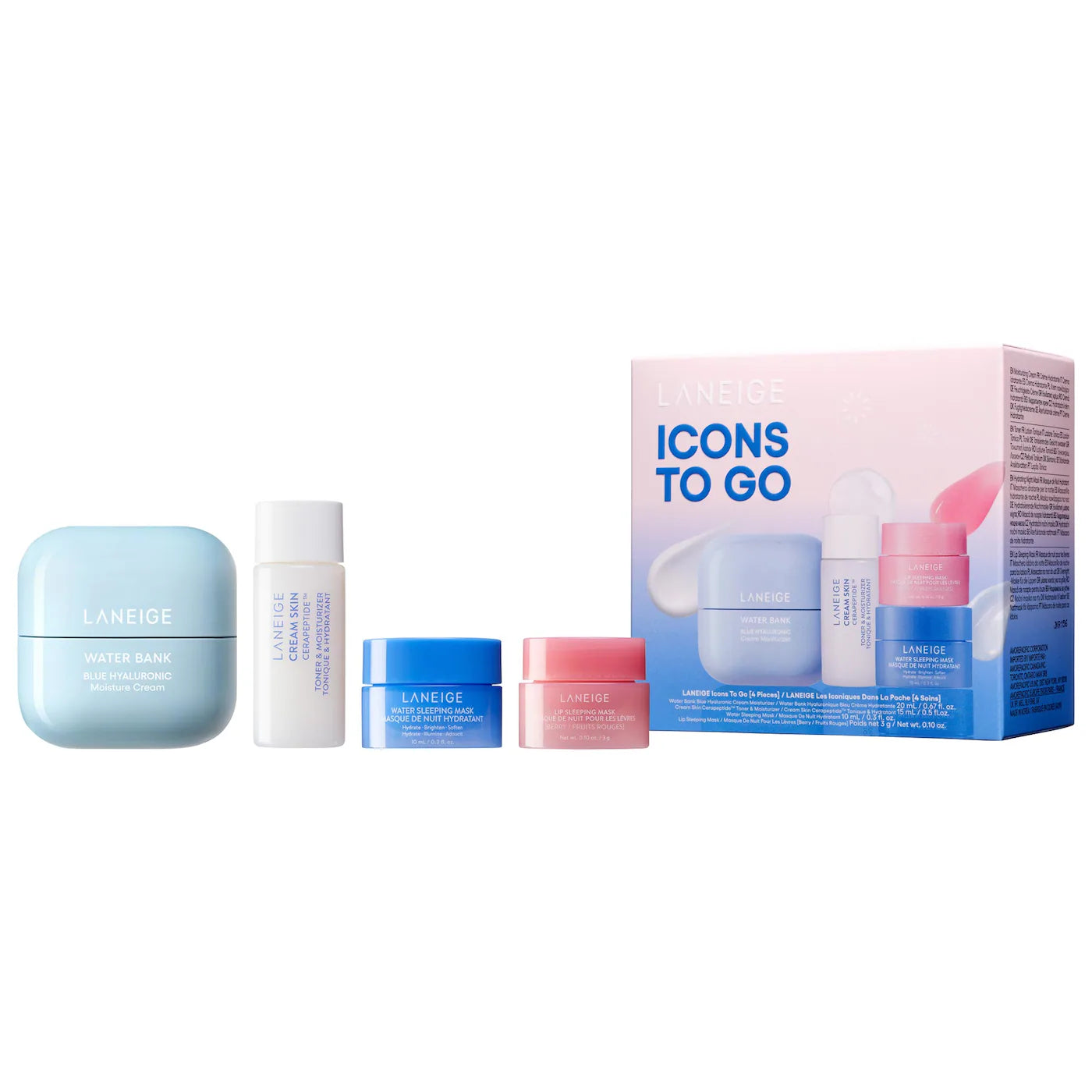 LANEIGE - Icons To Go Set