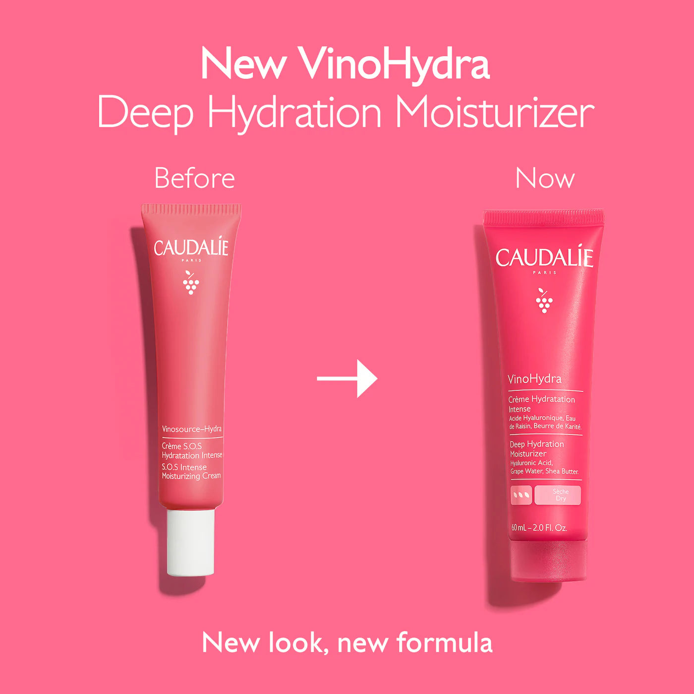 CAUDALIE - VINOHYDRA DEEP HYDRATION MOISTURIZER | 60 ML