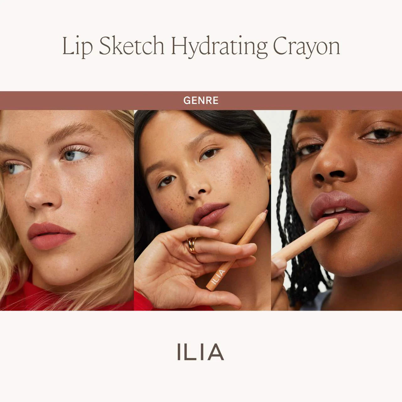 ILIA - LIP SKETCH HYDRATING CRAYON | GENRE | 1.2 G (Without Box)