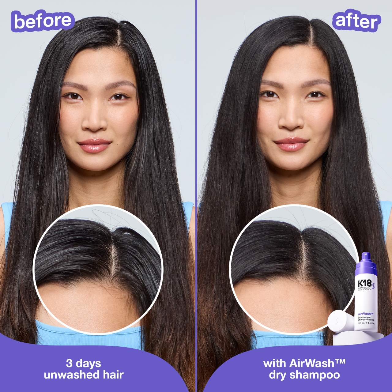 K18 Biomimetic Hairscience - AirWash™ Dry Shampoo | 118 mL