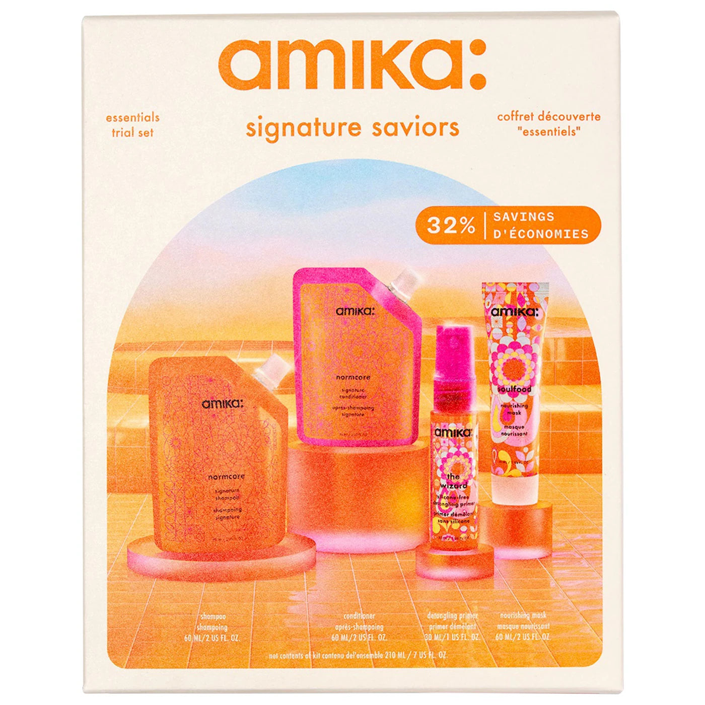 amika - Signature Saviors Essentials Hair Trial Set