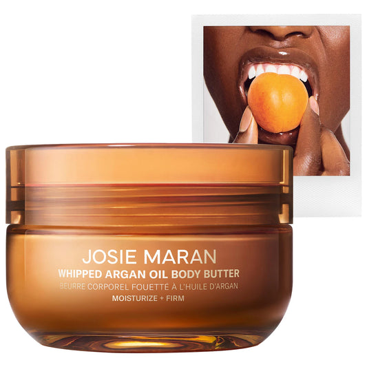 JOSIE MARAN - WHIPPED ARGAN OIL BODY BUTTER | VANILLA APRICOT