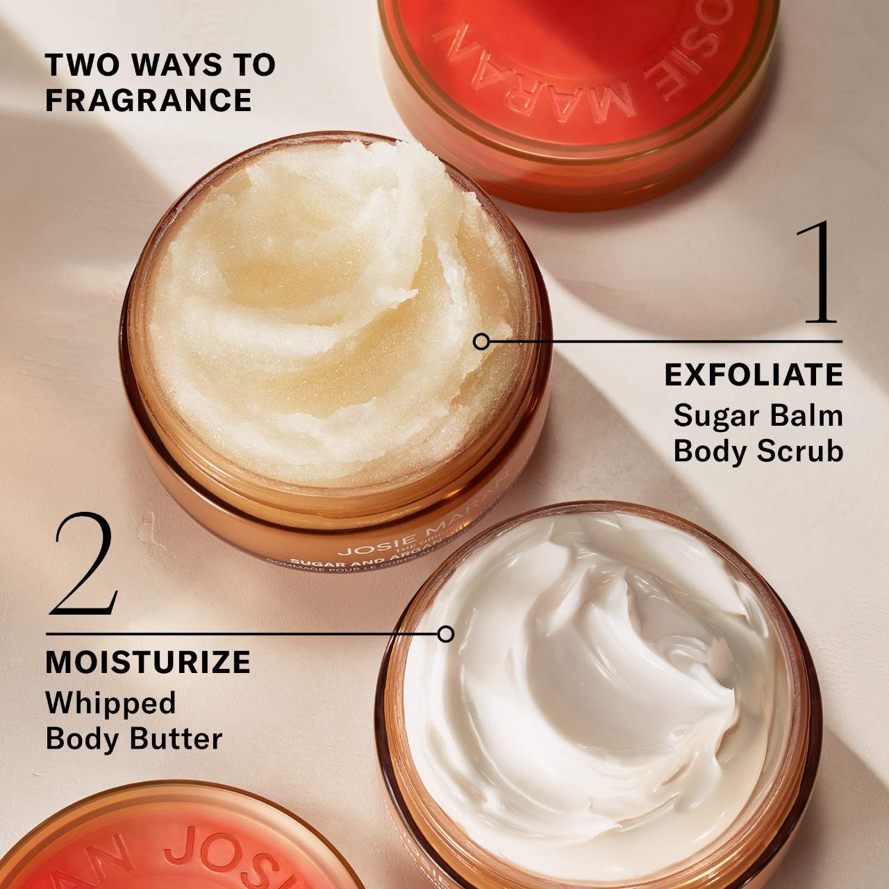 JOSIE MARAN - WHIPPED ARGAN OIL BODY BUTTER | VANILLA BEAN