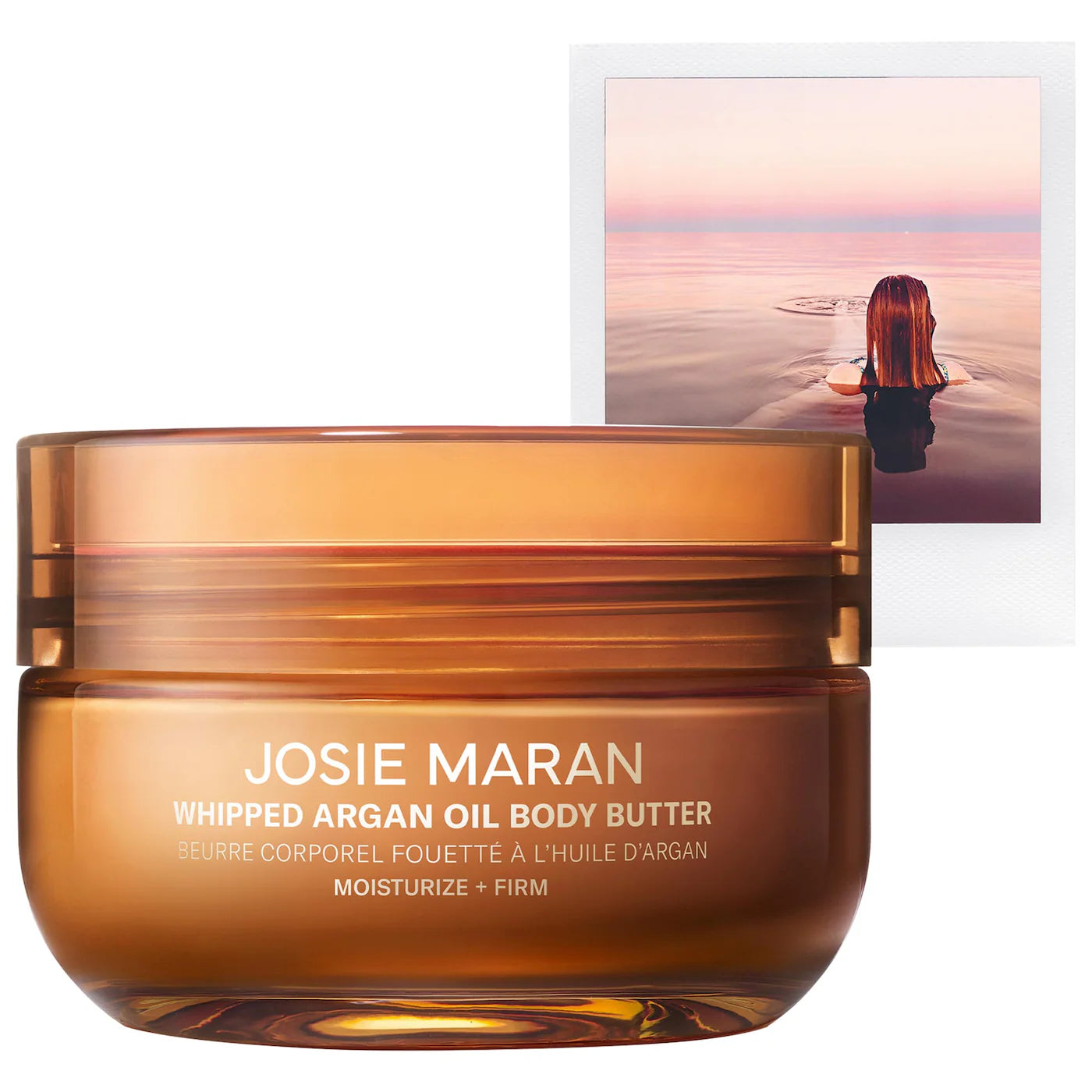 JOSIE MARAN - WHIPPED ARGAN OIL BODY BUTTER | VANILLA BEAN