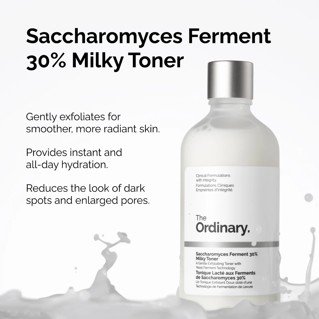 The Ordinary - Saccharomyces Ferment 30% Milky Toner | 100 mL