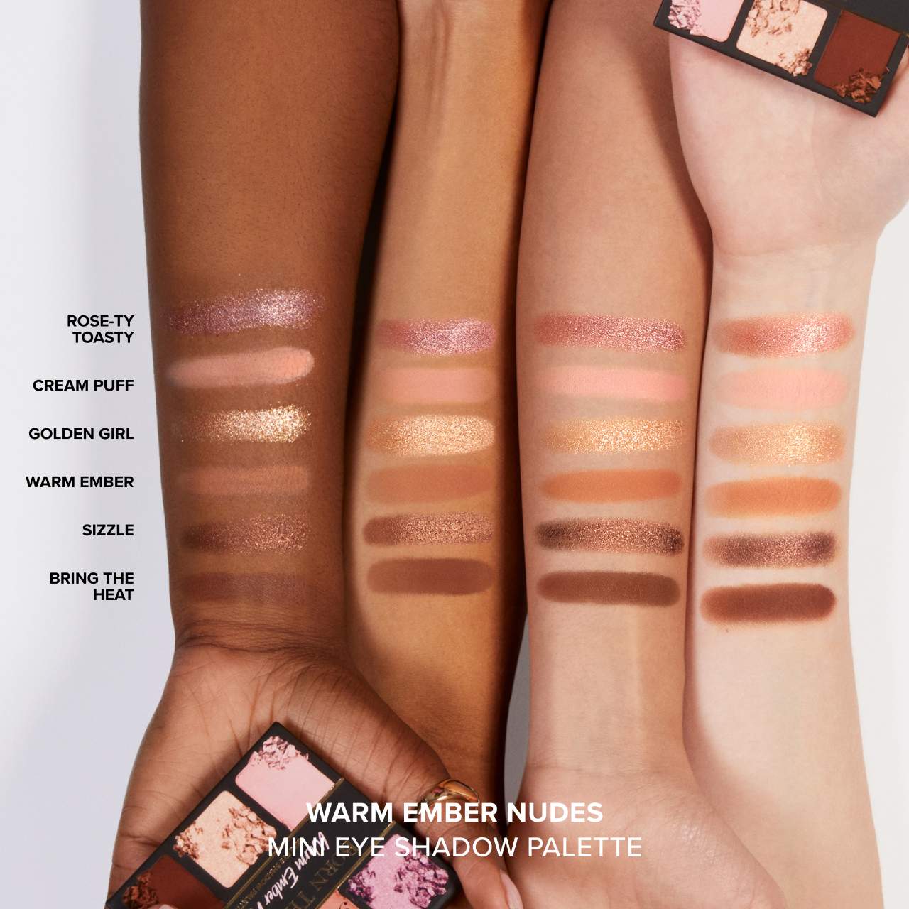 Too Faced - Mini Born This Way Complexion-Inspired Eyeshadow Palette | Warm Ember Nudes