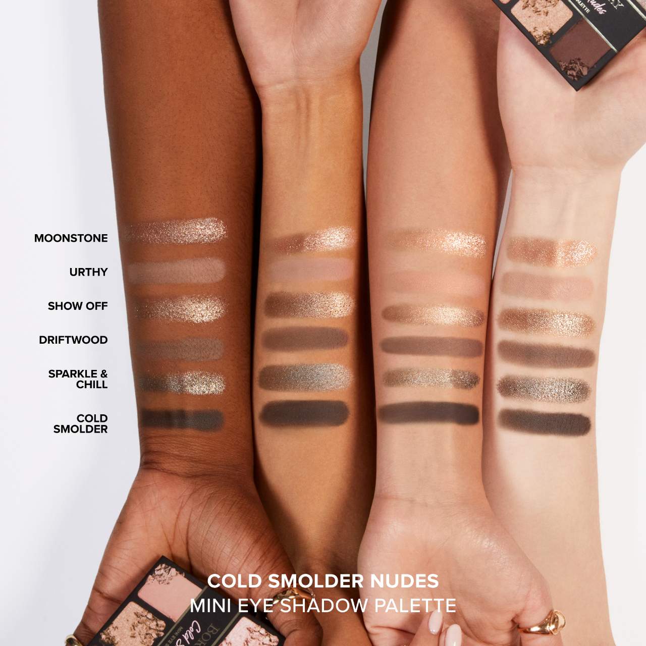 Too Faced - Mini Born This Way Complexion-Inspired Eyeshadow Palette | Cold Smolder Nudes