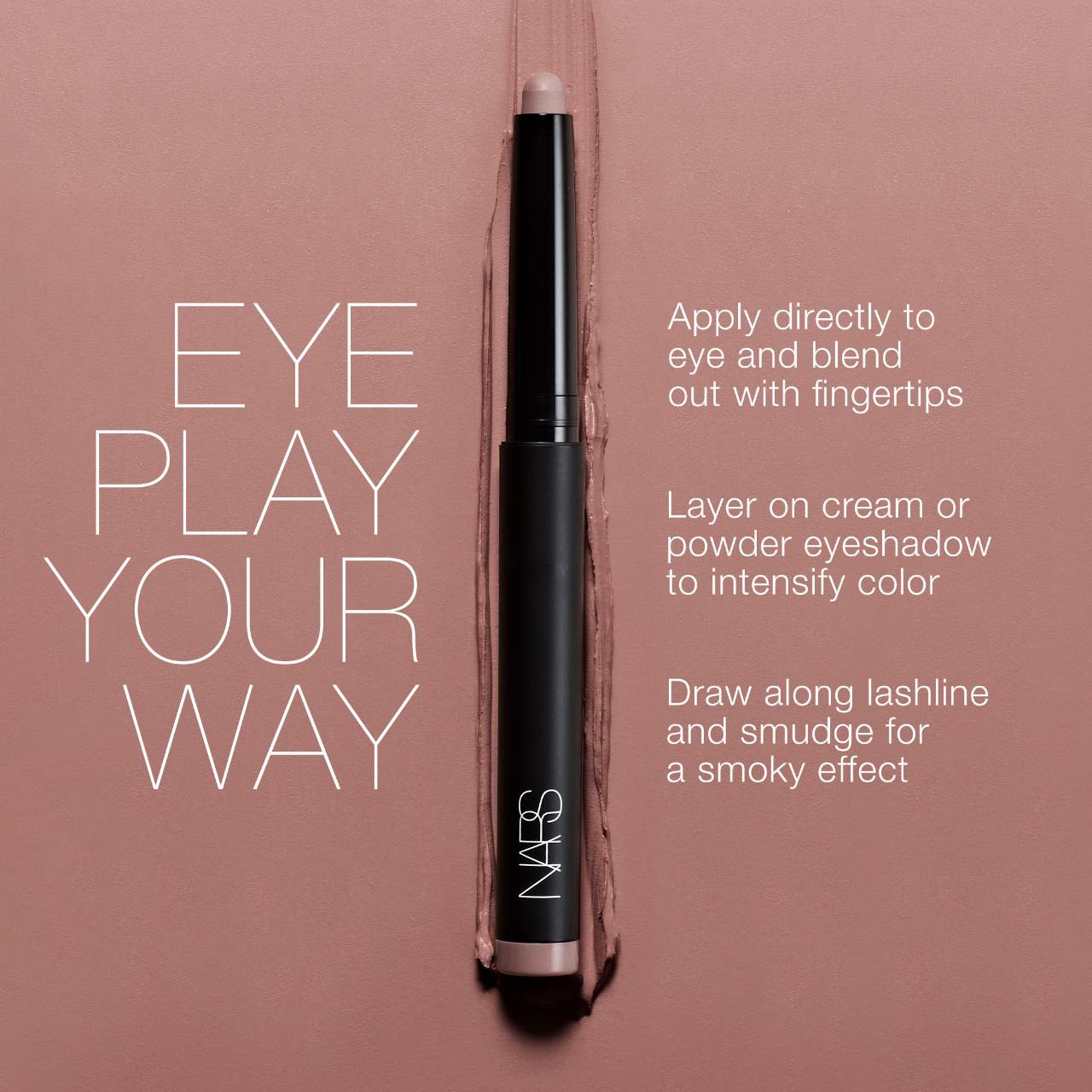 NARS - Total Seduction Smudge-Proof Eyeshadow Stick