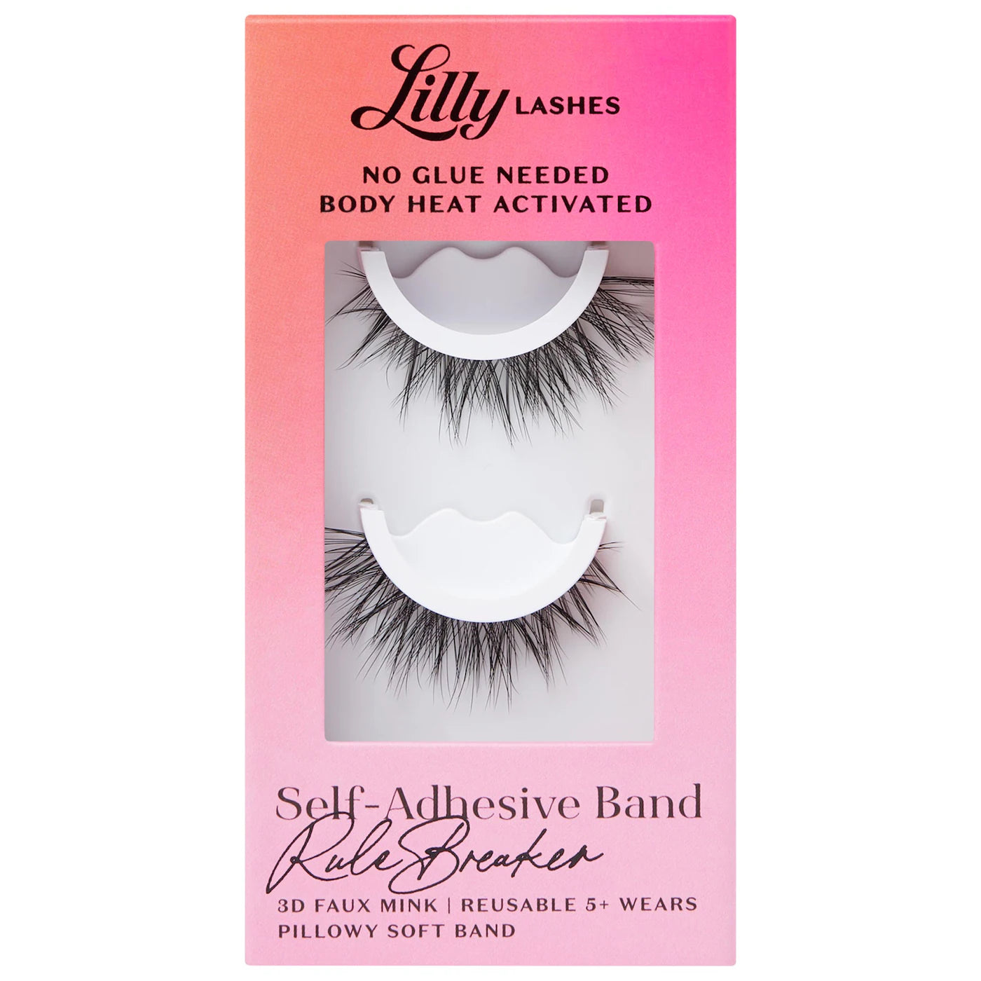 Lilly Lashes - Self Adhesive Lashes | RuleBreaker - flare, wispy