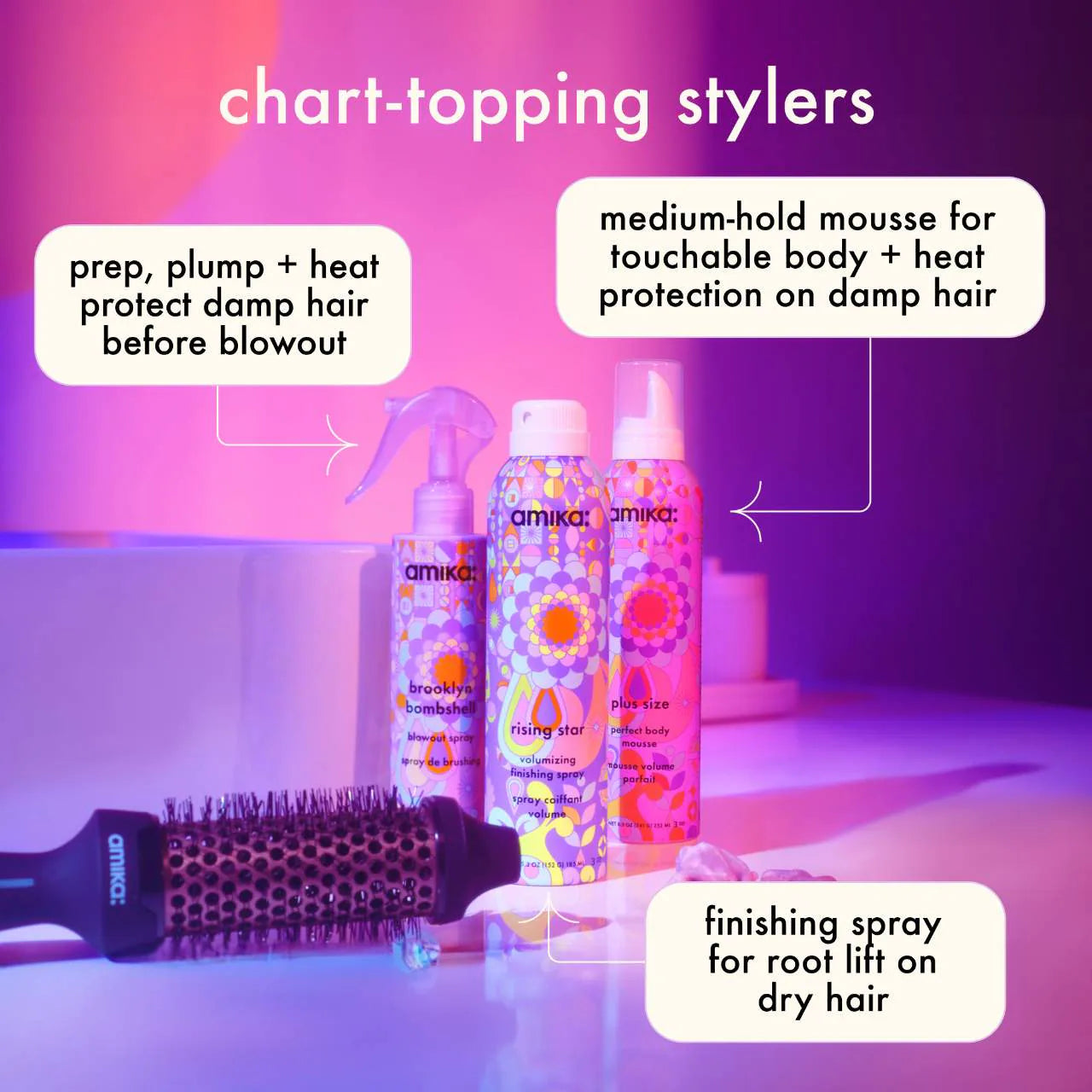 amika - Rising Star Volumizing Finishing Spray | 165 mL