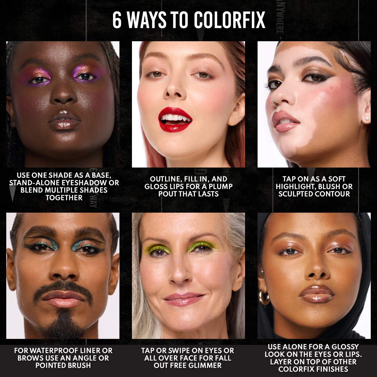 Danessa Myricks Beauty - Colorfix - Multi-Use Eye, Cheek & Lip Waterproof Liquid Pigment | 10 mL