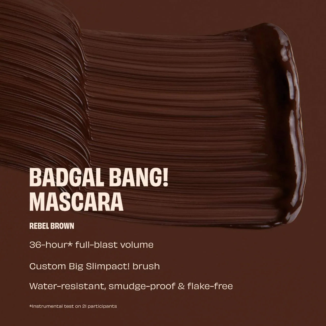 Benefit - BADgal BANG! Volumizing Mascara | 8.5 g | REBEL BROWN