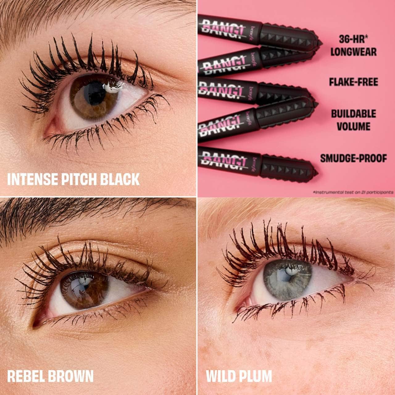 Benefit - BADgal BANG! Volumizing Mascara | 8.5 g | REBEL BROWN