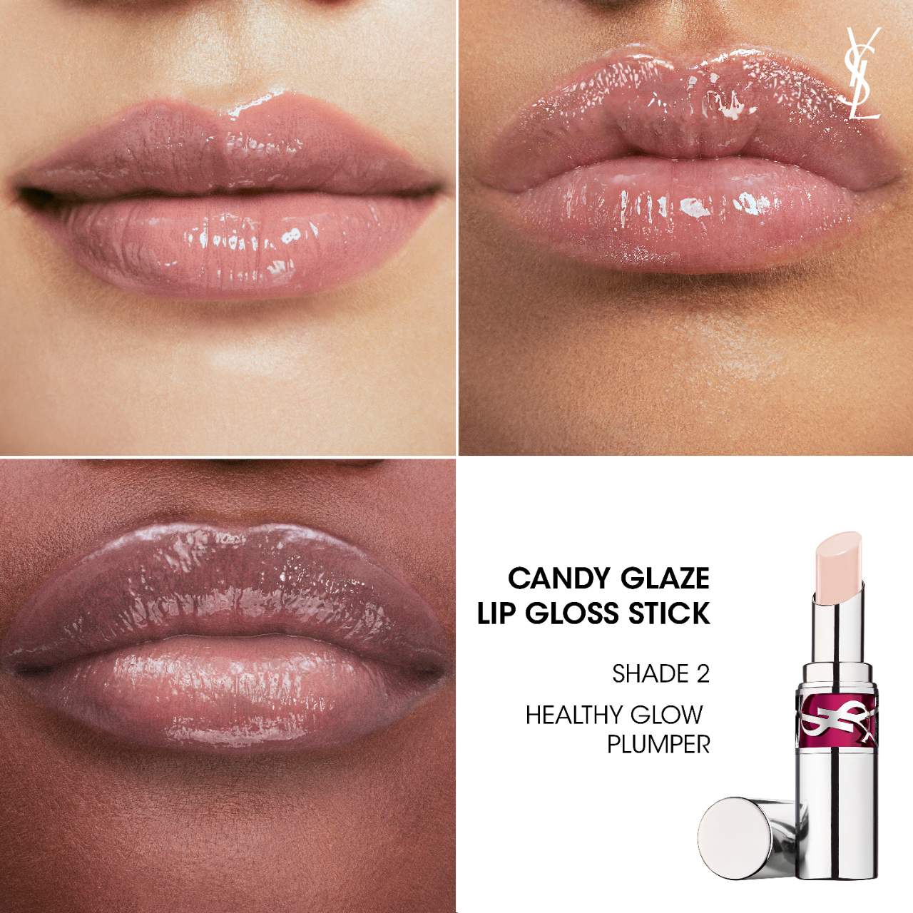 Yves Saint Laurent - Candy Glaze Lip Gloss Duo Set