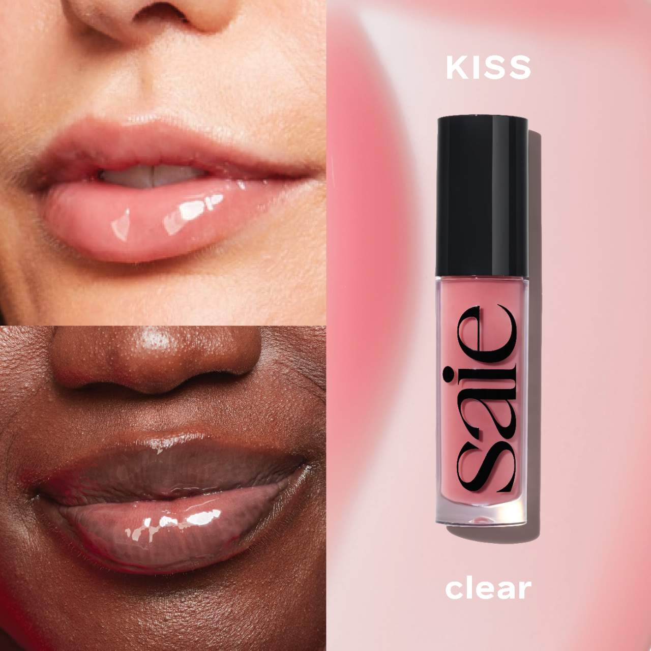 Saie - Glossybounce Lip Gloss Oil Duo