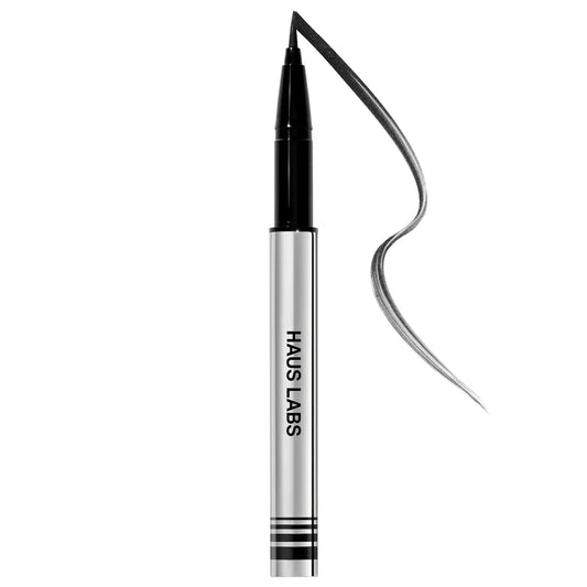 HAUS LABS BY LADY GAGA - Clear Cut Waterproof Liquid Eyeliner | Black Onyx - matte black