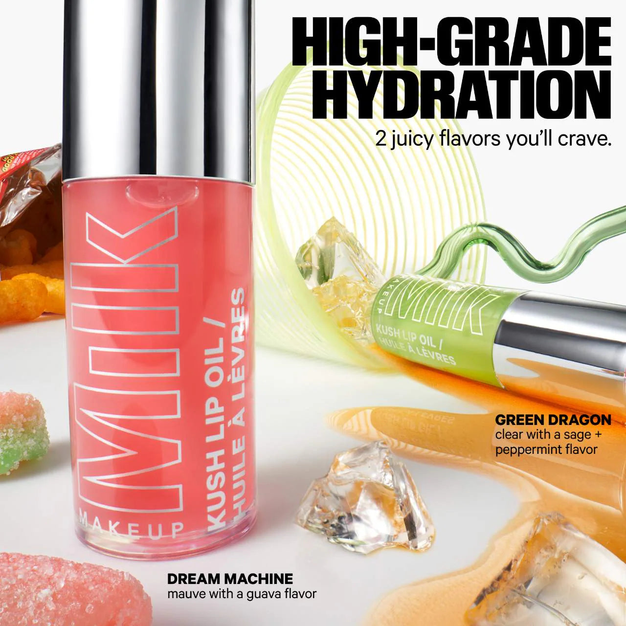 MILK MAKEUP - KUSH Best Buds Hydrating Lip Oil Duo Set