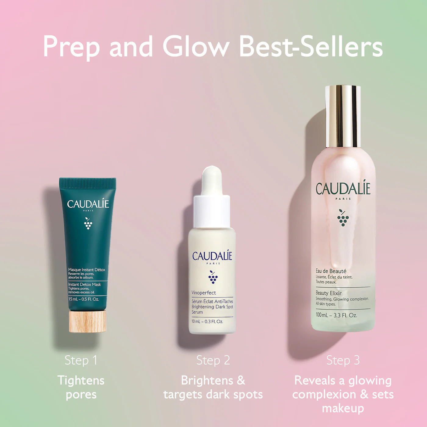 Caudalie - Prep & Glow Best-Sellers