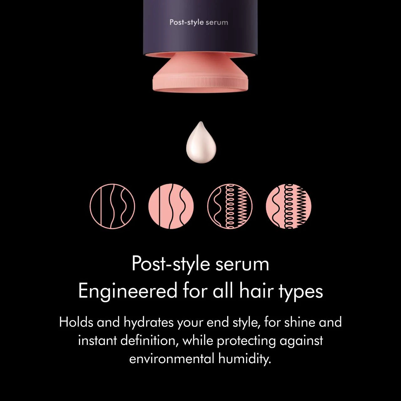 Dyson  - Chitosan Post-Styling Hair Serum for Hold & Style Extending | 30 mL