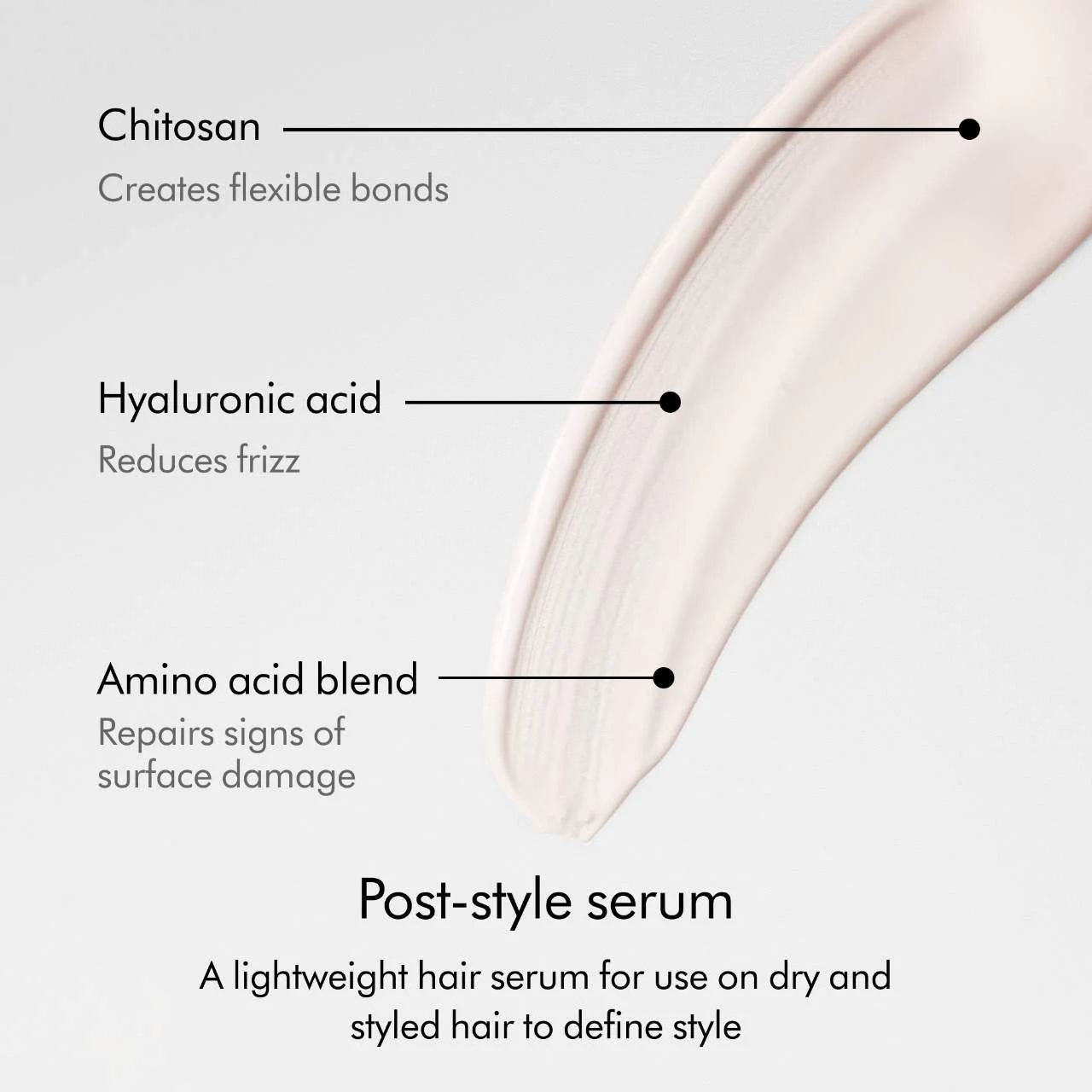 Dyson  - Chitosan Post-Styling Hair Serum for Hold & Style Extending | 30 mL