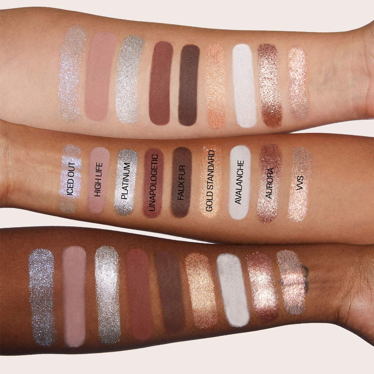 HUDA BEAUTY - Icy Nude Eyeshadow Palette