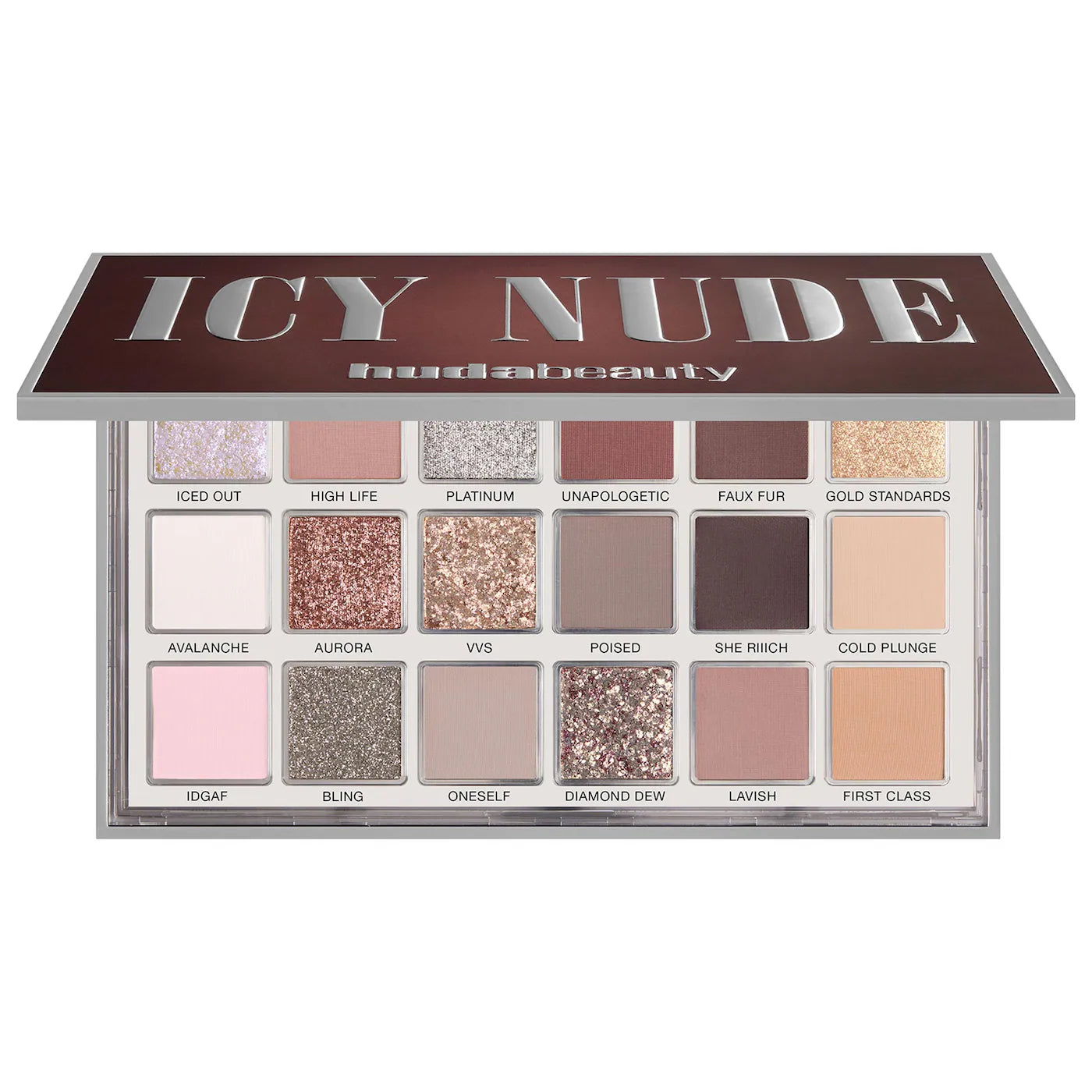 HUDA BEAUTY - Icy Nude Eyeshadow Palette