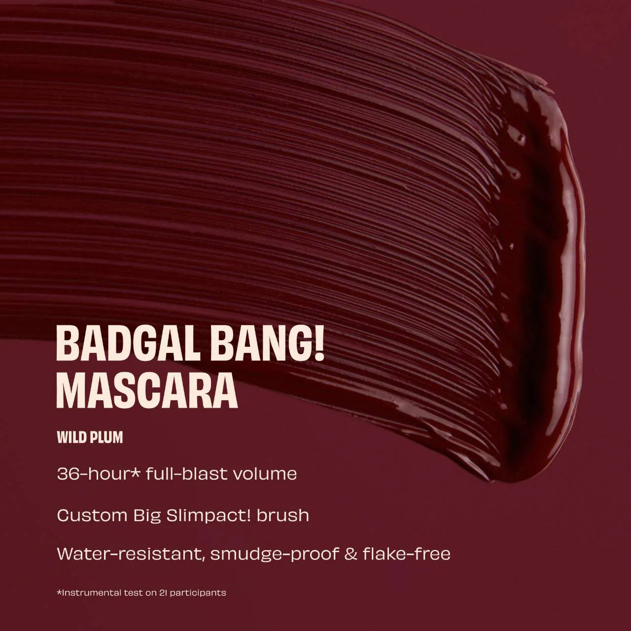 BENEFIT - Limited Edition BADgal BANG! Volumising Mascara - Wild Plum 8.5g