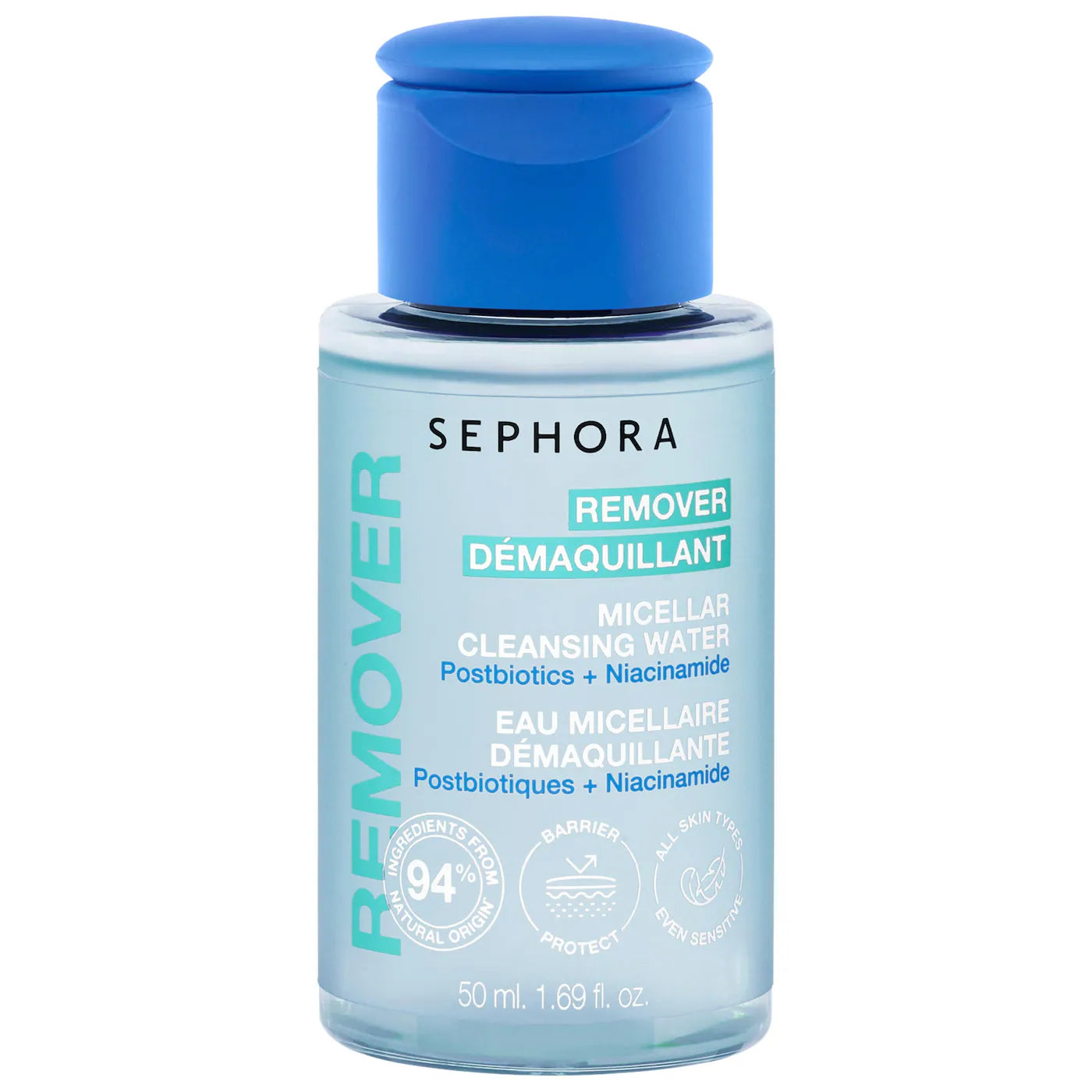 SEPHORA COLLECTION - Mini Micellar Cleansing Water With Postbiotics + Niacinamide | 50 mL